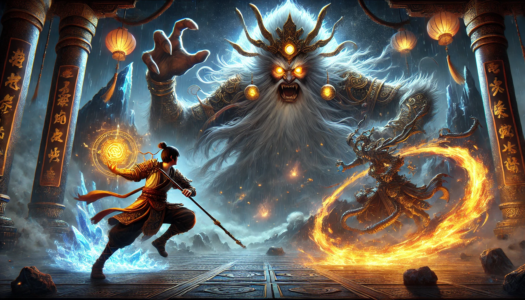 the final boss fight in Black Myth: Wukong