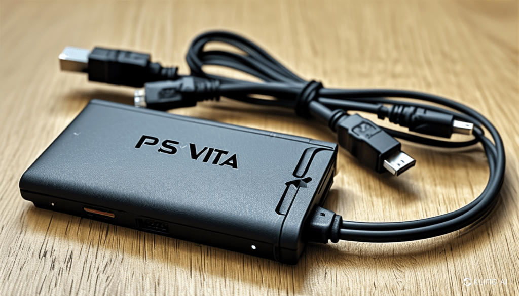 PS Vita Memory Card with two cables