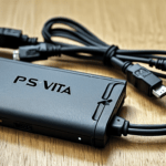 PS Vita Memory Card with two cables