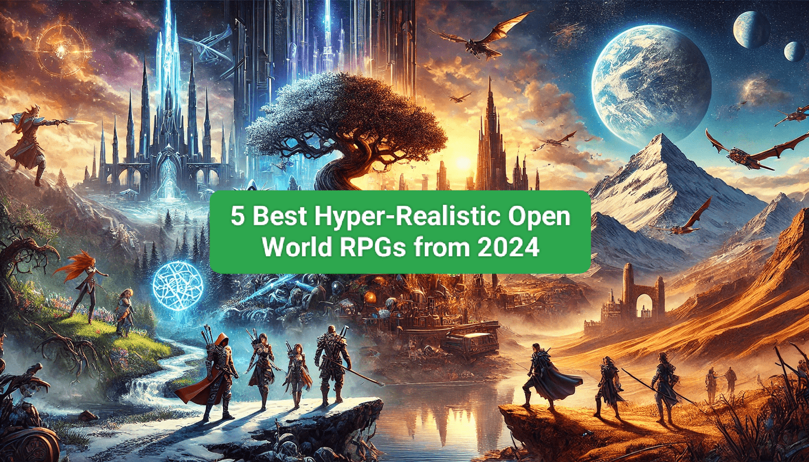 5 Best Hyper-Realistic Open World RPGs from 2024