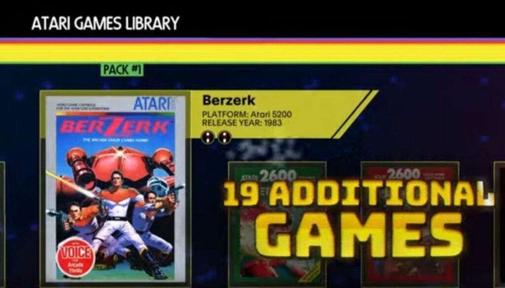 Atari New DLC: 19 Additional Games