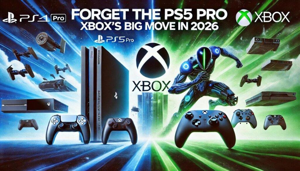 XBOX May Bring Totally New Console in 2026 to Beat Sony's PS5 Pro Move