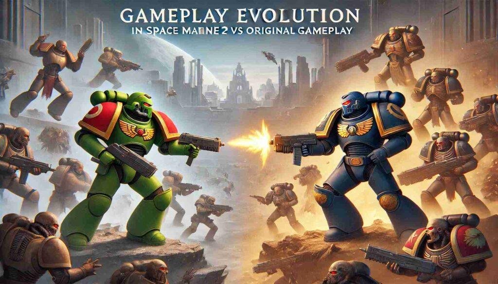 Gameplay Evolution in Space Marine 2 vs original gameplay