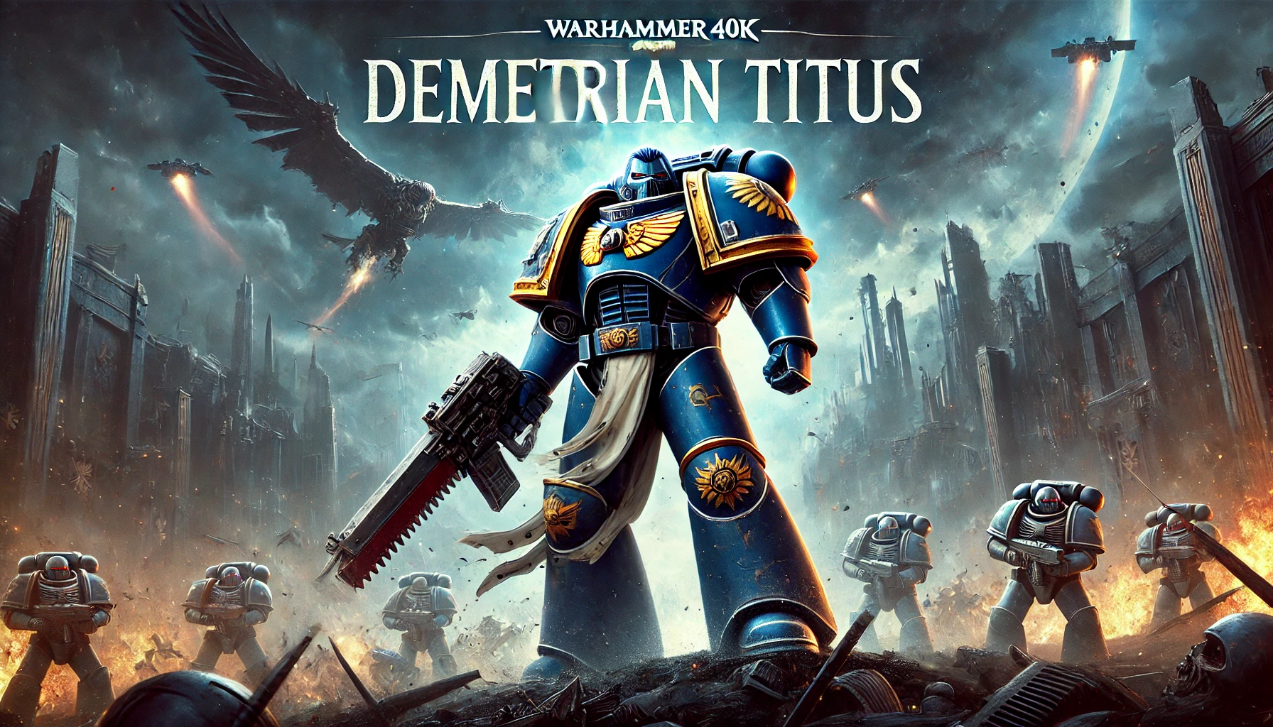 Demetrian Titus WarHammer 40K Space Marine 2