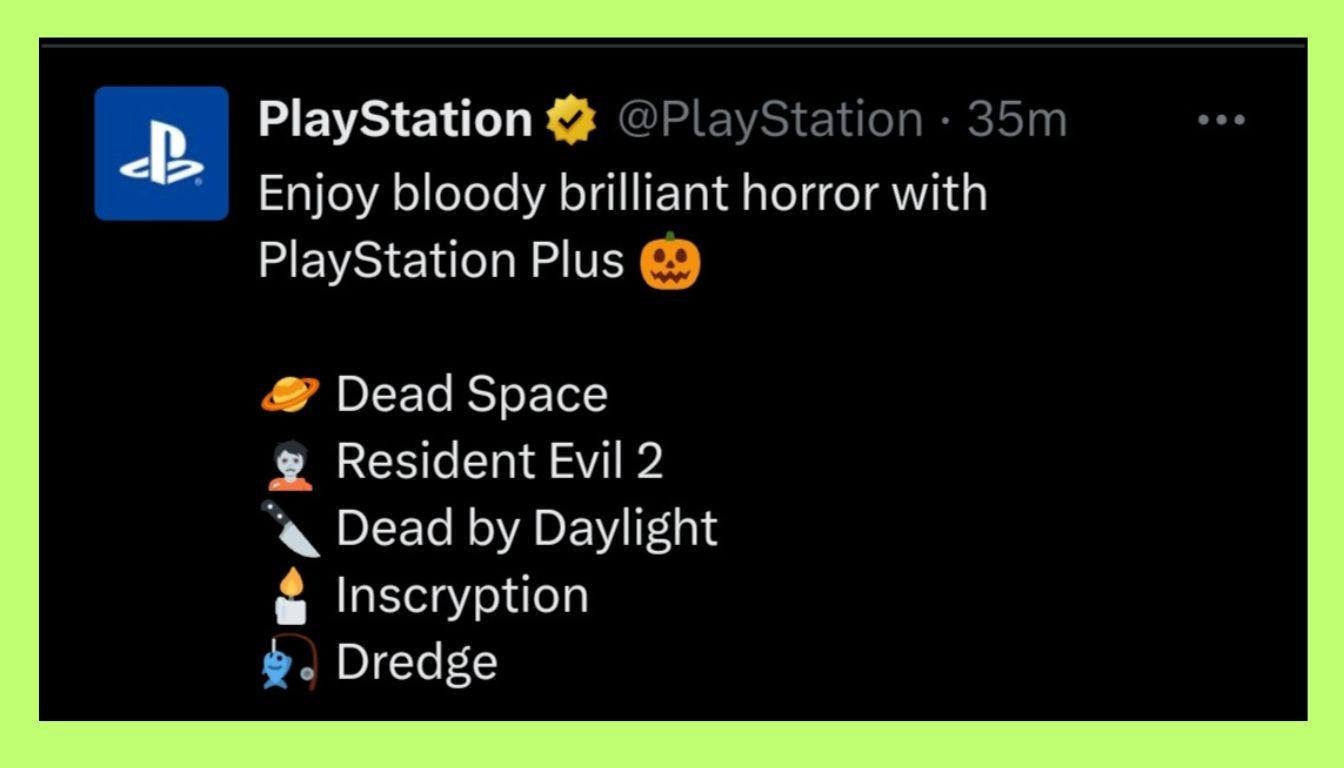 PS Plus Halloween