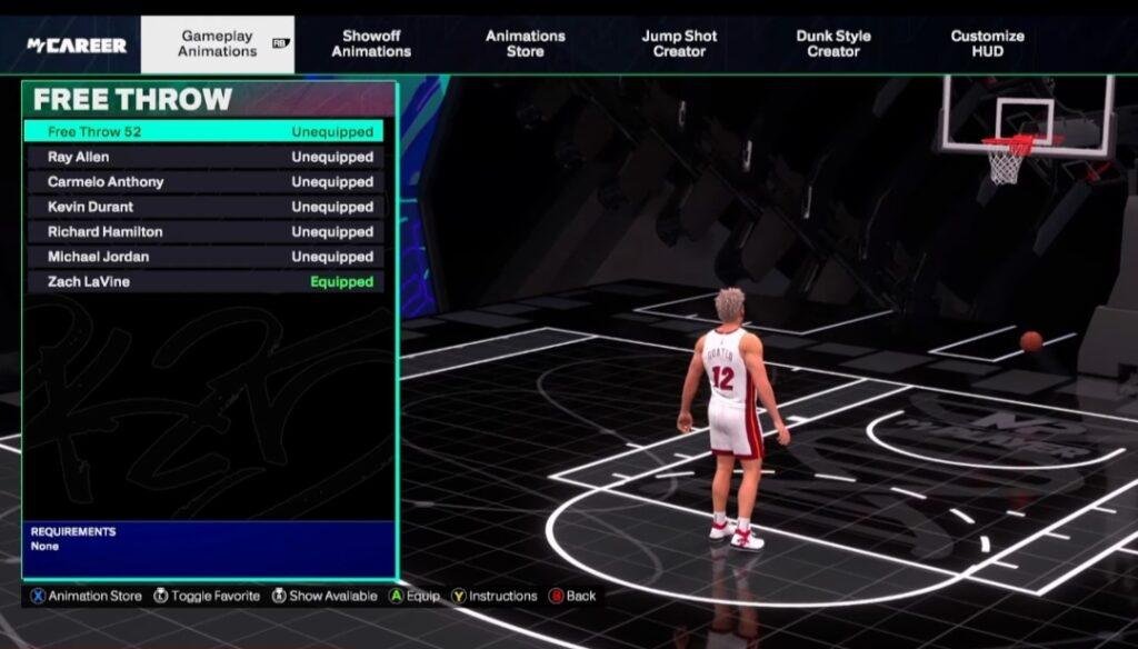 Free Throw in NBA 2K25